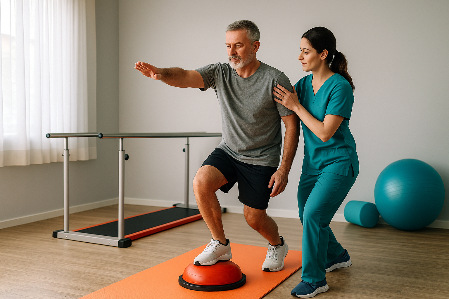 Sessão de fisioterapia neurológica Neuro UP